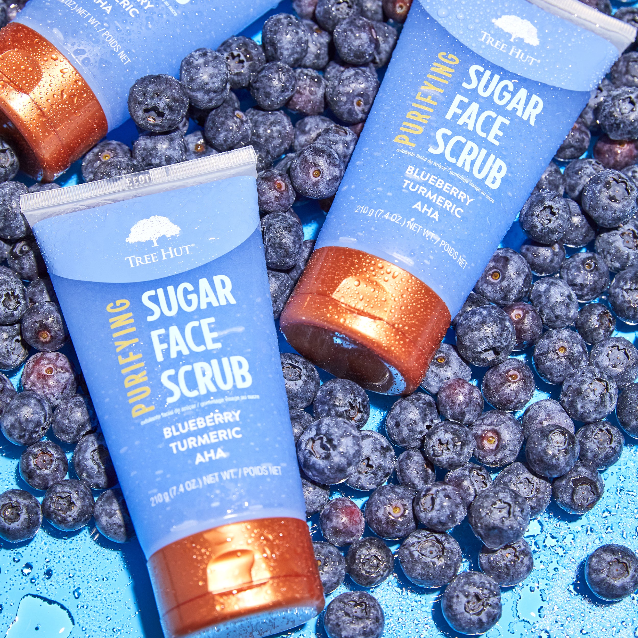 Tree Hut Purifying Blueberry & Turmeric Face Scrub