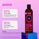 HASK Curl Care Shampoo Hidratante 12Oz